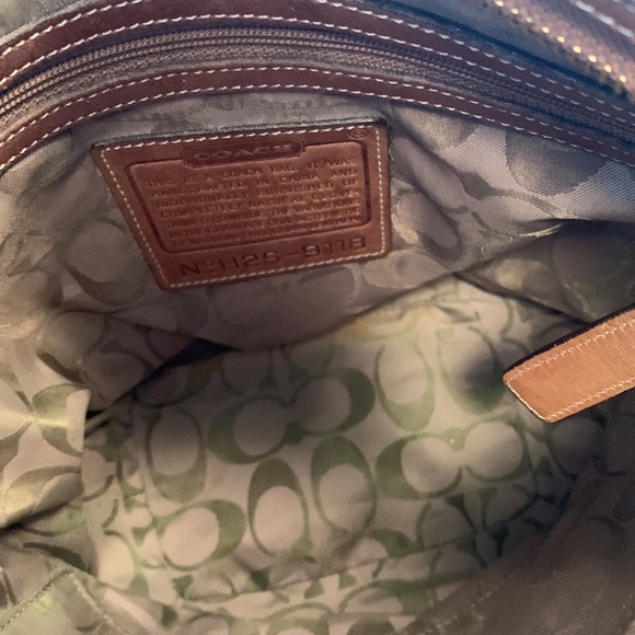 Coach vintage Tanned Chestnut Brown Legacy 9118 bucket crossbody - Picture 9 of 9